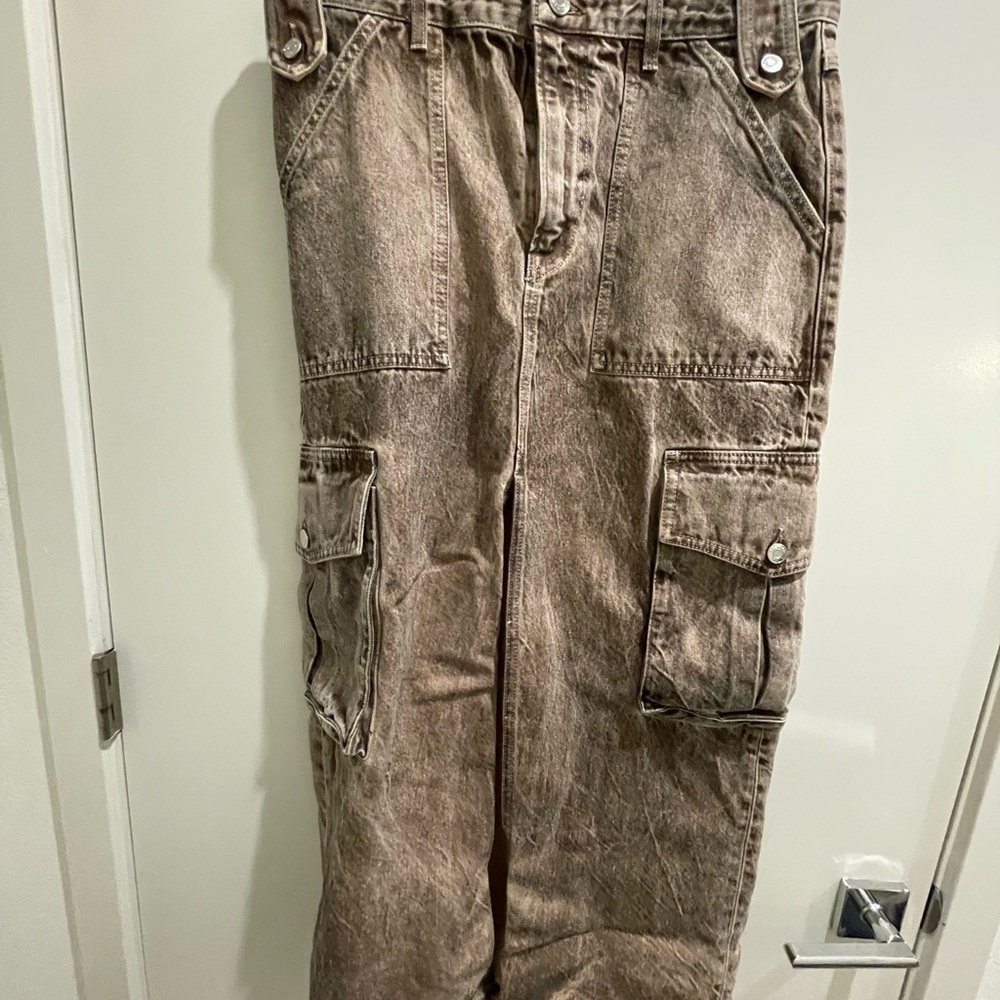 Men's Brown Cargo Pants
